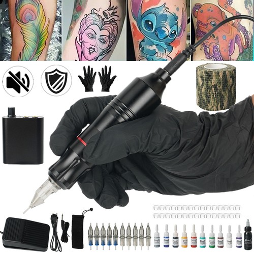 Komplettes tattoo maschine set - maschine,