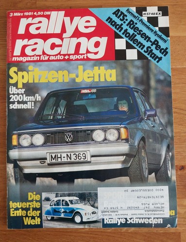 Rallye racing 1981 jetta - rallye,