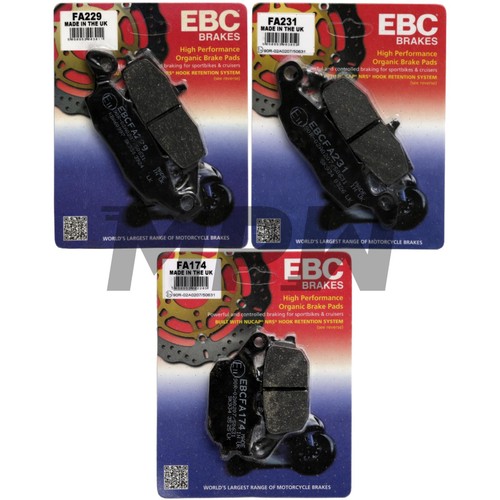 Ebc organische bremsbeläge - ebc,