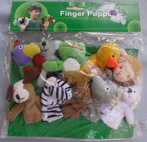 Fingerpuppen set - set, 10