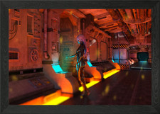 Raumnavigator gerahmtes