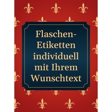 8 Flaschenetiketten
