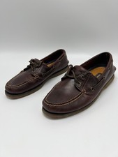 Timberland Classic Boat Bootsschuhe 2 Eye Slipper Braun Herren Gr. 39