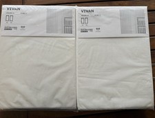 IKEA VIVAN White Curtain