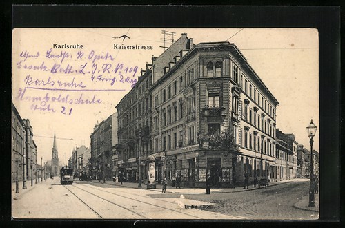 Karlsruhe kaiserstrasse mit - karlsruhe,,