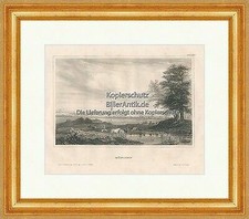 München Stahlstich Oberbayern