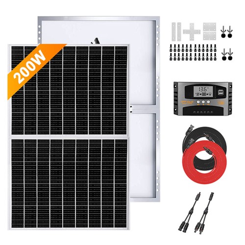 200w solarpanel kit solar set - 200w,