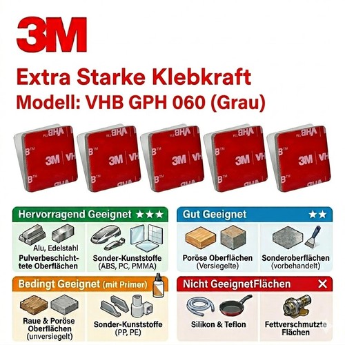 Doppelseitiges klebeband - doppelseitiges, 3m