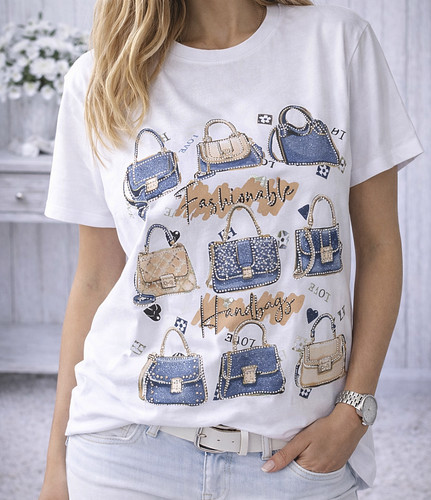 Shirt mit kleinen - 38, t-