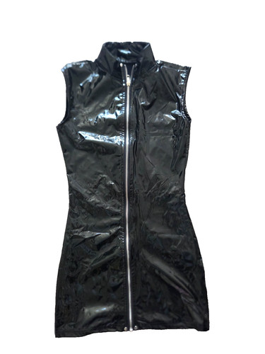 Damen kleid minikleid lack - damen,
