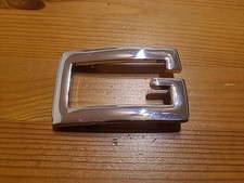 Gürtelschließe Wechselschließe von VMP silberfarben