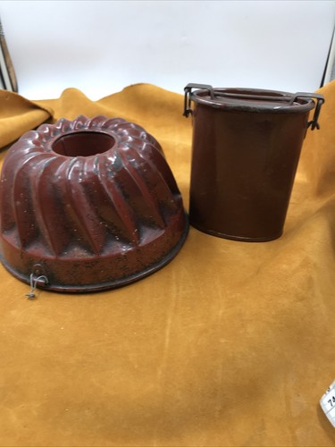 Vintage emaille henkelmann und - vintage,