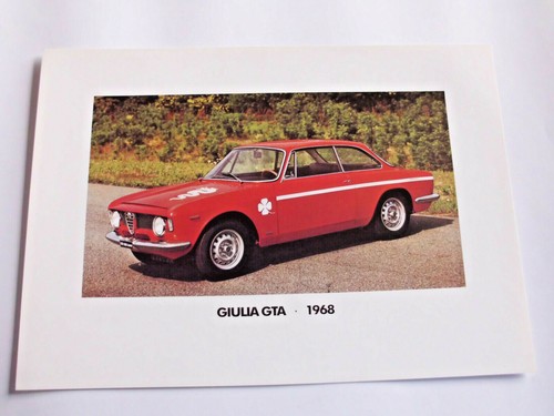 Alfa romeo giulia gta - -, 1968