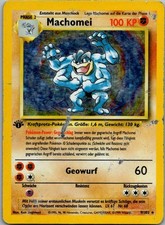 Machomei 8/102 | Base Set | 1. Edition | Deutsch | Holo | Pokémon TCG