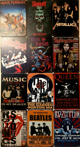 Retro metal musik rock - metal,