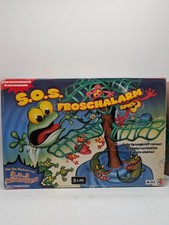 SOS S.O.S. Froschalarm Mattel Gesellschaftsspiel Familienspiel Kinderspiel 