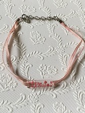 Dior Vintage Resin Choker / Necklace pink 2000s / 90s Rare