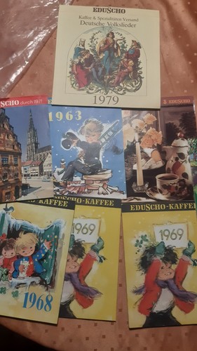 Eduscho konvolut kalender - eduscho,