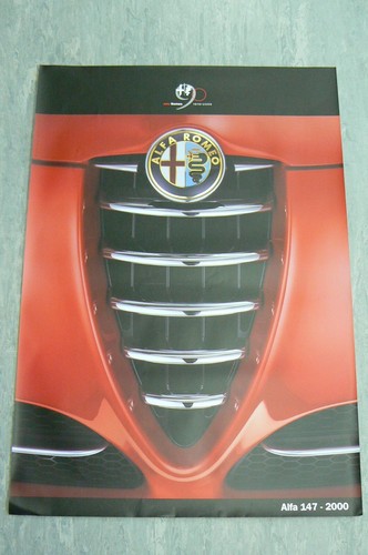 Alfa romeo 147 poster - alfa, scudetto