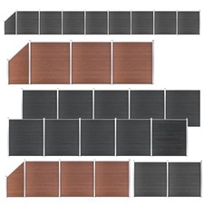 WPC Zaun Zaunelement