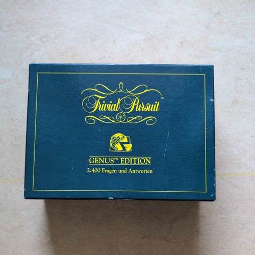 Trivial pursuit genus edition - genus,