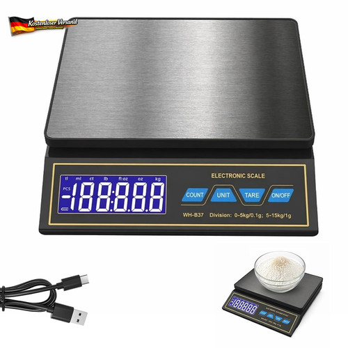 Digitale küchenwaage 30kg - digitale,