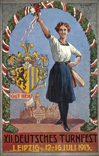 Wappen leipzig sachsen - ak,