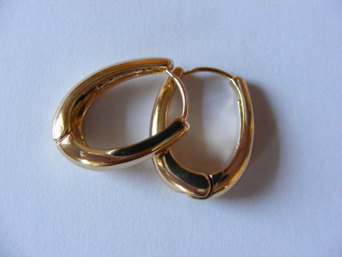 Modische goldene creolen gold - modische,