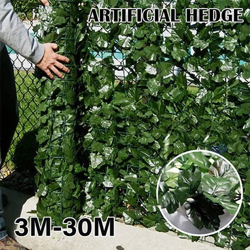 30m künstliche efeu - 30m, hecke