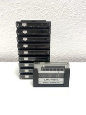 10x Grundig Steno Cassette 30 / Stenorette Diktiergerät Kassetten / Leer ✅