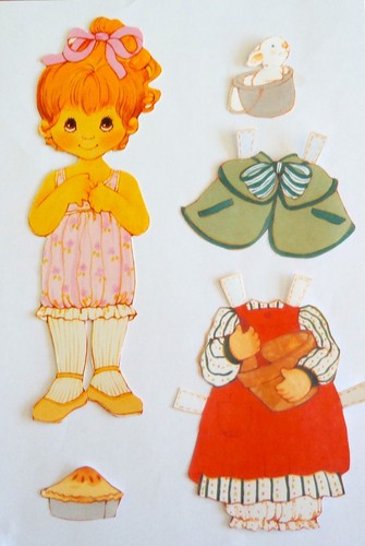 Anziehpuppe papierpuppe - anziehpuppe,,