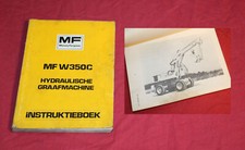 Instruktieboek MF W350 C