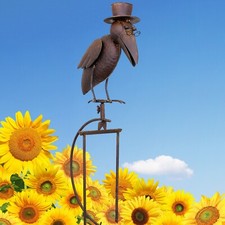 Windspiel Vogelwippe Gartenpendel Gartenwippe Gartendekoration  ❤ Prof. Dr. Rabe