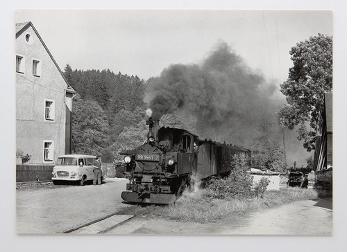 Postkarte dampflok 99 1561 - postkarte,