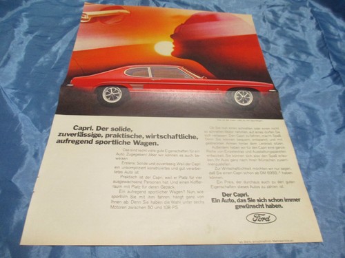 Ford capri reklame - ,