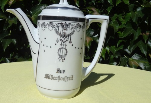 Jugendstil kaffeekanne - jugendstil,