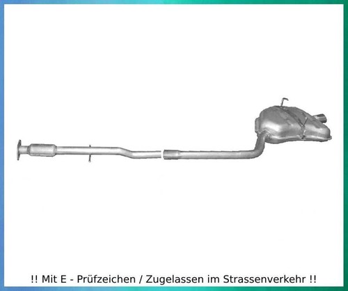 Auspuffanlage für mini cooper - für,
