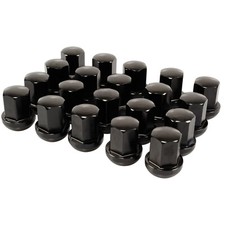 20x Radmuttern M14x1,5x32 SW19 Schwarz Aluminium Kugelbund R14 Kugel Alu Felgen