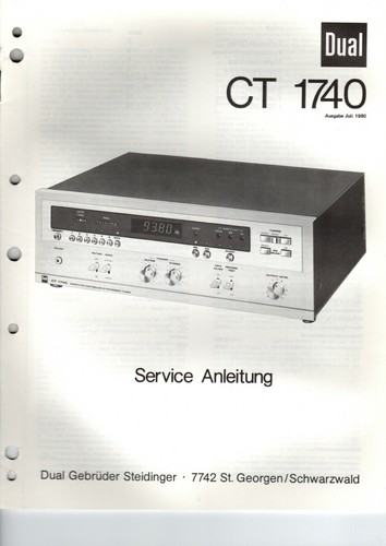 Dual verstärker 1740 - dual,