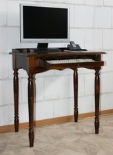 Massivholz sekretär braun - massivholz,