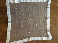 Tischdecke weiß 80 x 80