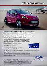 263102) Ford Ka + Fiesta - Trend - Prospekt 06/2011