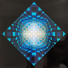 Vasarely  Heliogravur aus