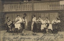 Ak Volkstanz, österreichische Tracht - 4786947