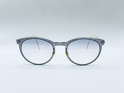 Brille rund metallgestell grau - metallgestell,