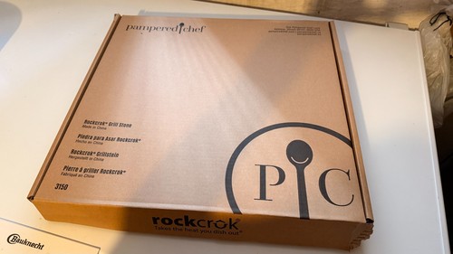 Pampered chef rockcrok grill - chef,