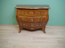 Barock Rokoko Kommode Nussbaum Einlegearbeiten Bronze Beschläge um 1880