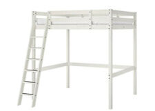 STORÅ Hochbettgestell, weiß gebeizt140x200 cm