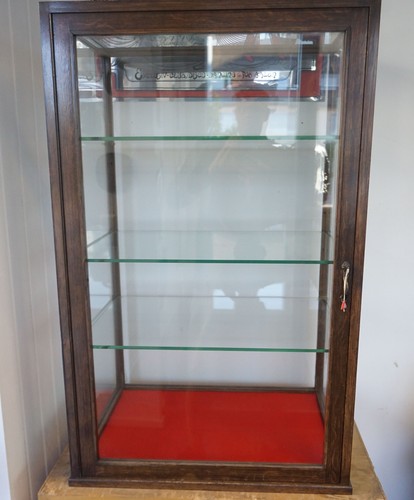 Vintage vitrine holz - vitrine,