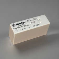 1 Stück - FINDER 43.41.012 -  12V 10A - SPDT Power Relais PCB - Miniatur Print